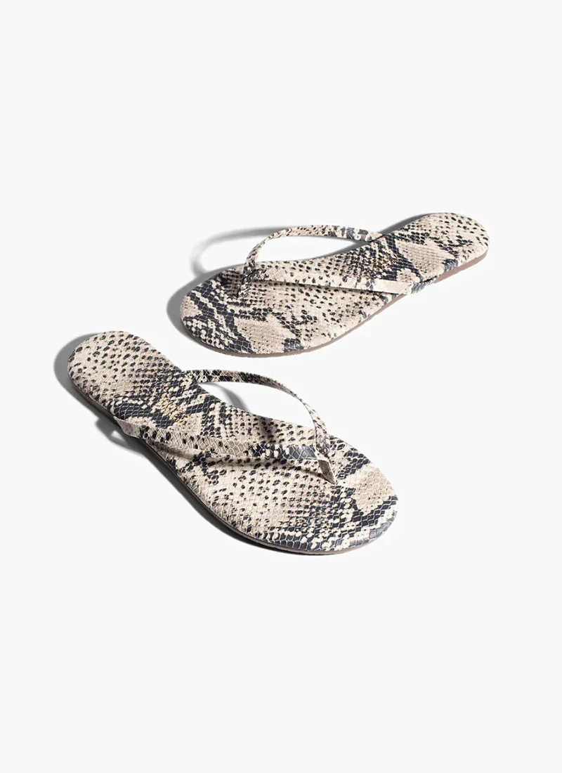 Round Toe Lily Exotic Sandals - Image 2