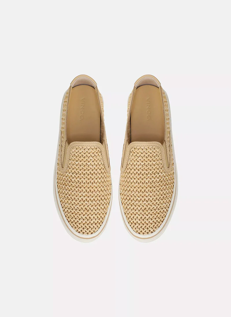 Blair Slip On Raffia Sneaker - Image 2