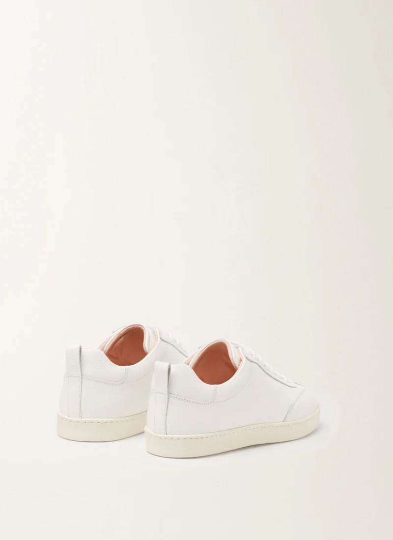 Grained Leather Sneakers - Image 4