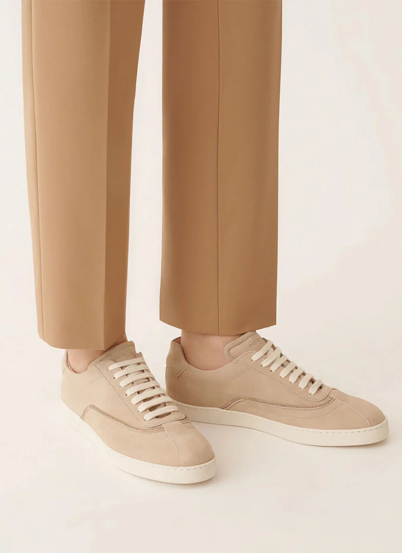 Suede Filo Diamante Sneakers - Image 4