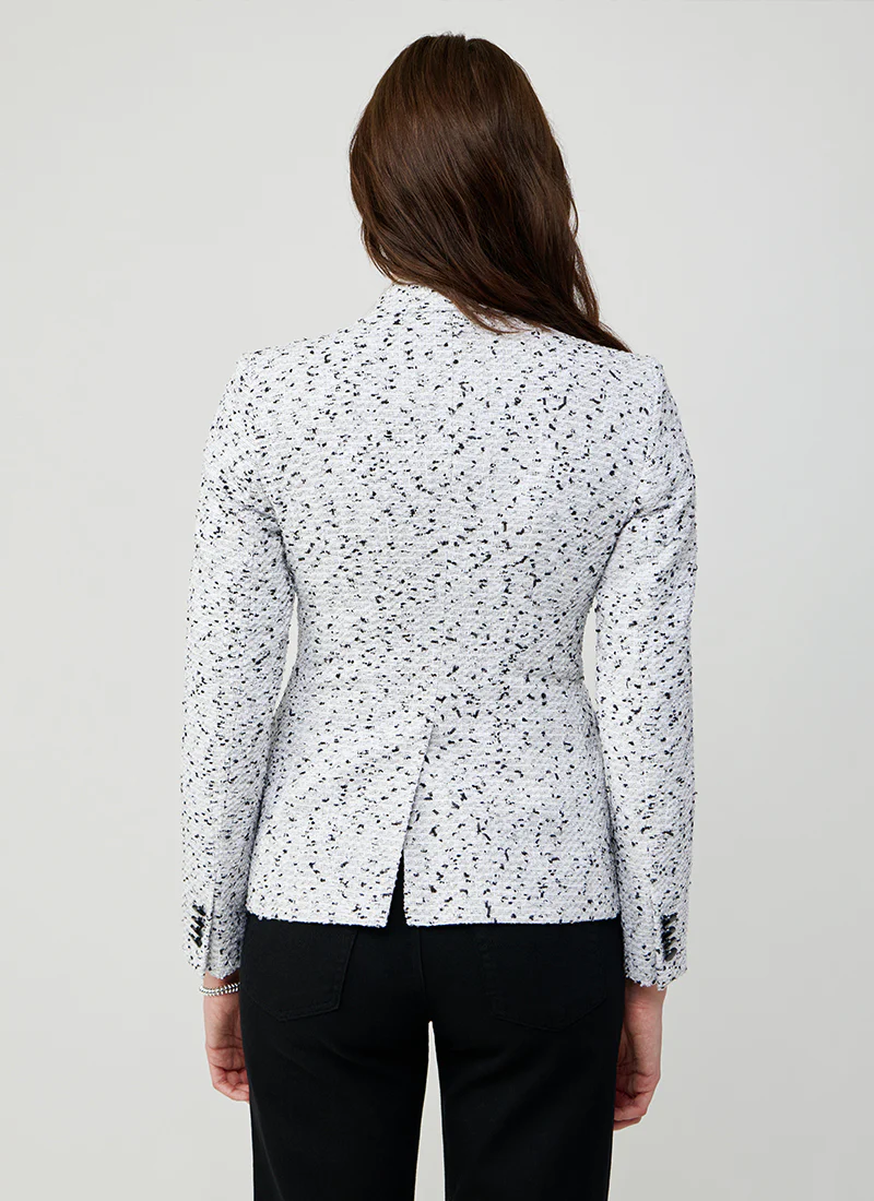 Alicya Double Breasted Boucle Blazer - Image 2
