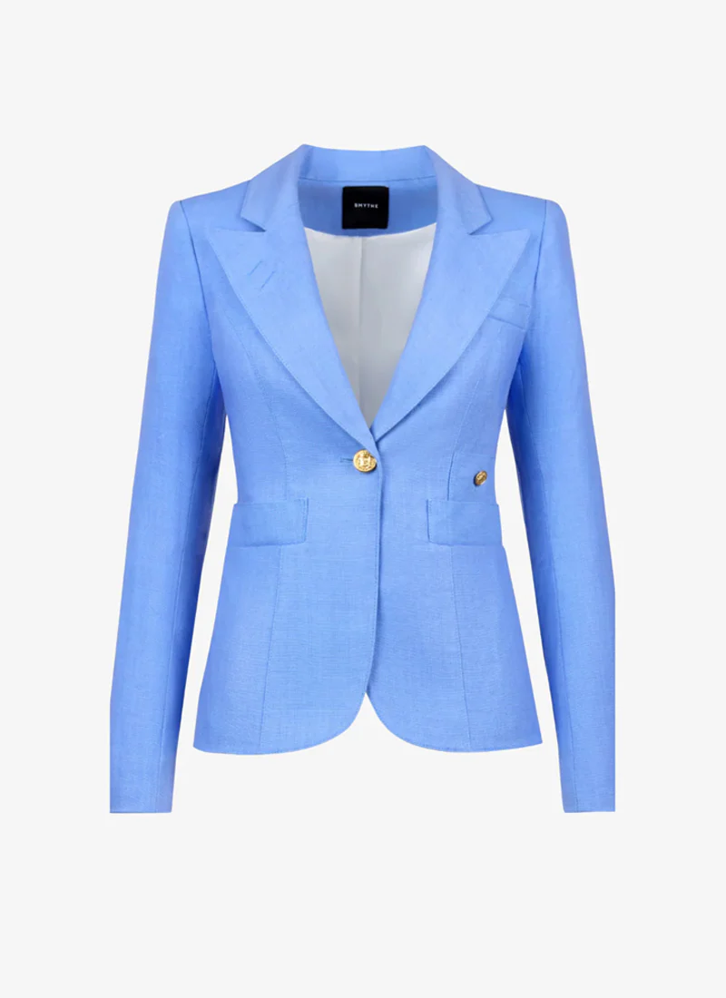 Linen Classic Duchess Blazer - Image 5