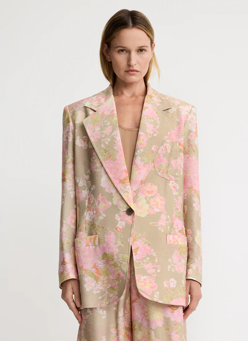 Notched Lapel Blazer