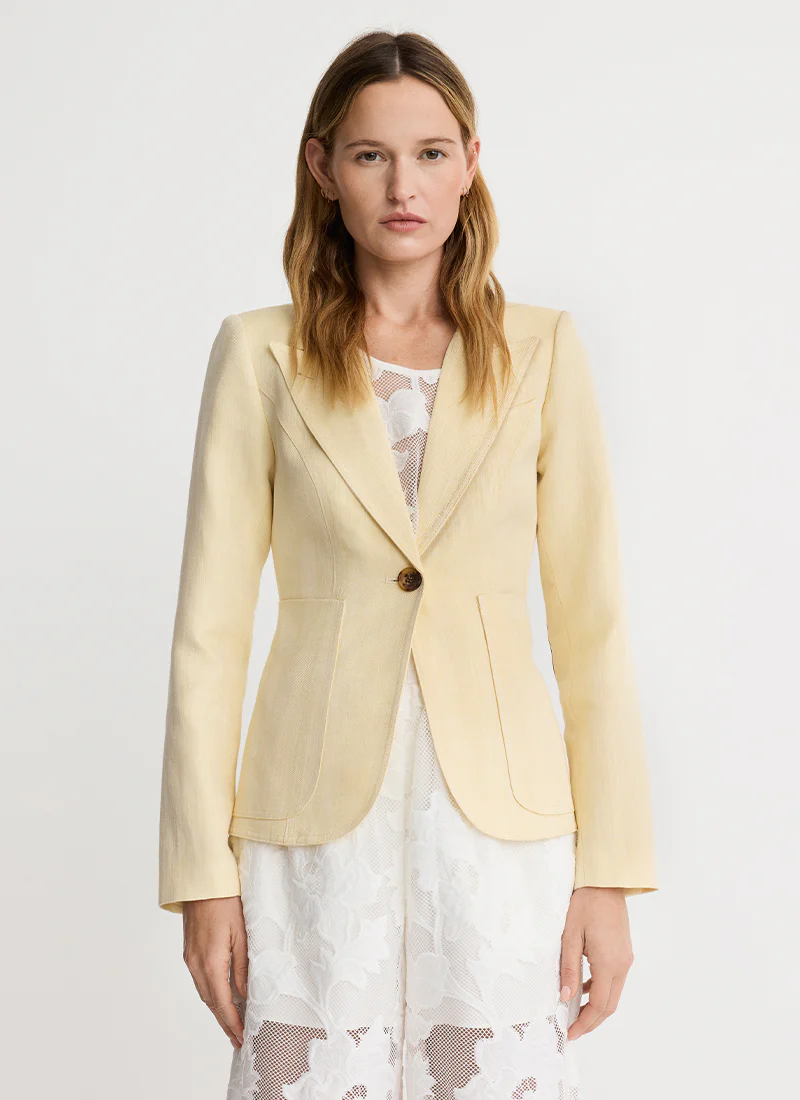 Patch Pocket Duchess Blazer