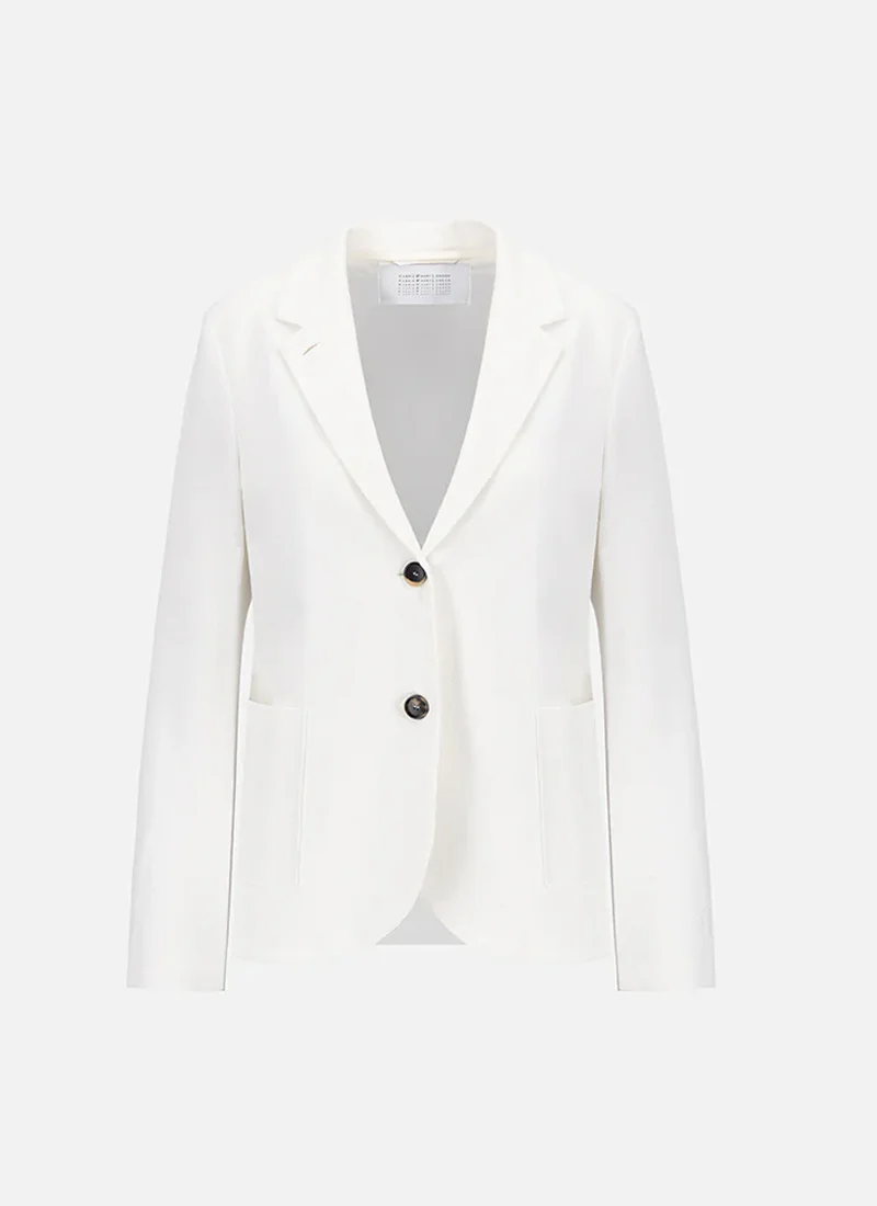 Stand Up Collar Honeycomb Blazer - Image 5