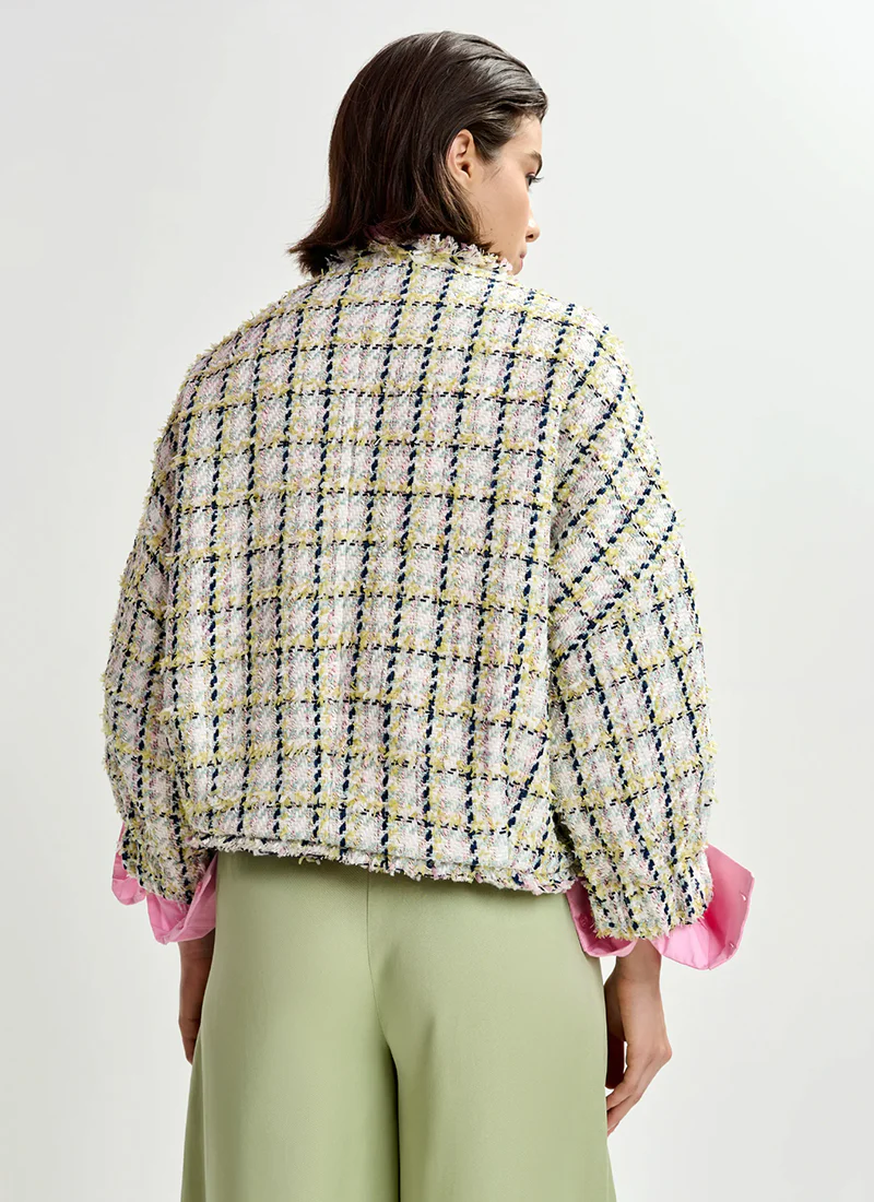 Jayden Boxy Cropped Jacket - Image 2