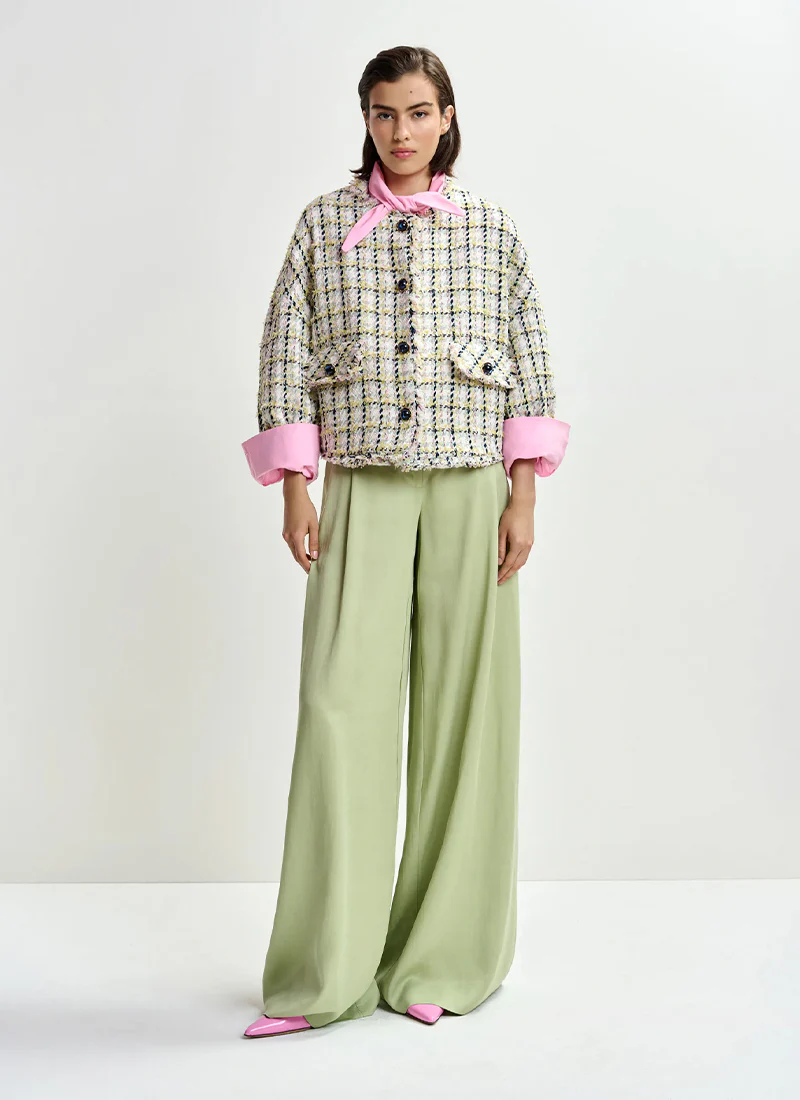 Jayden Boxy Cropped Jacket - Image 5