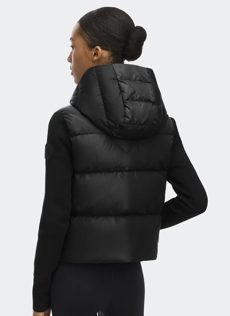 Hybridge Wide Quilt Knit Hoody - Image 2