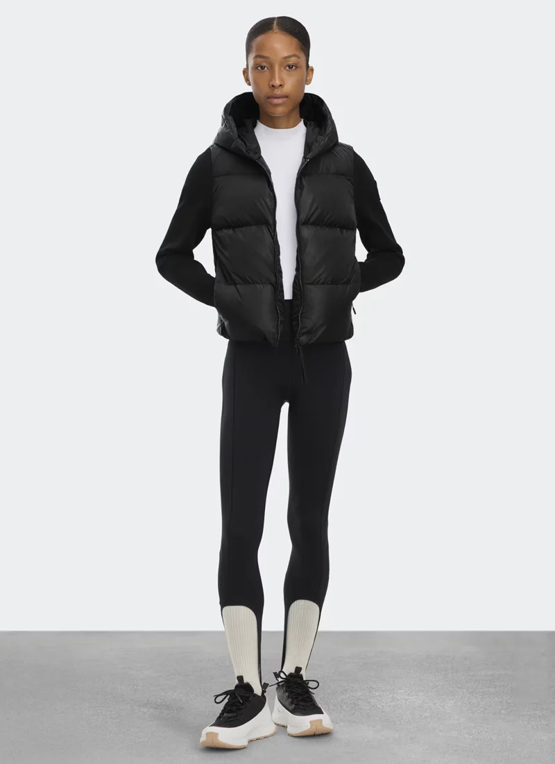 Hybridge Wide Quilt Knit Hoody - Image 4