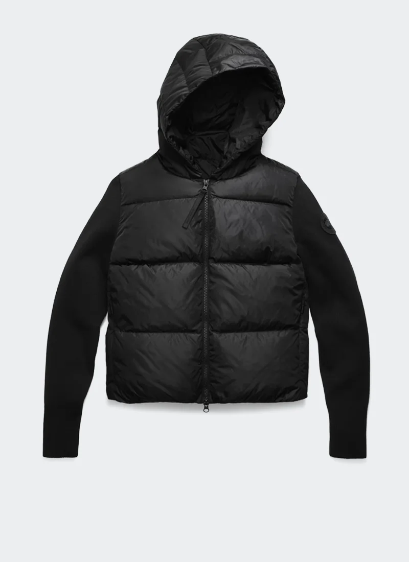 Hybridge Wide Quilt Knit Hoody - Image 6