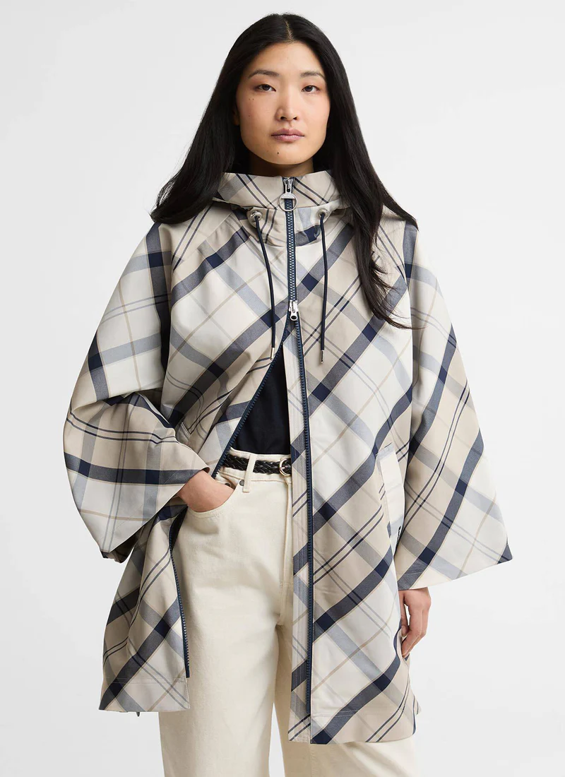 Kinsale Tartan Showerproof Cape