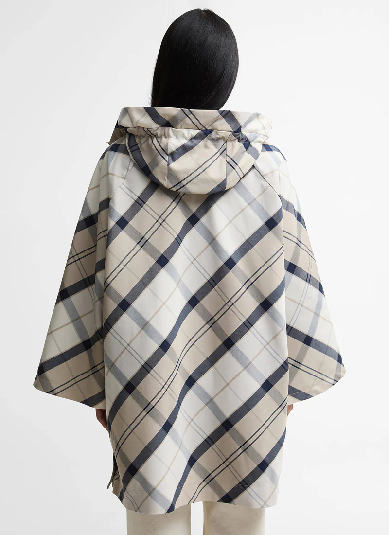 Kinsale Tartan Showerproof Cape - Image 2
