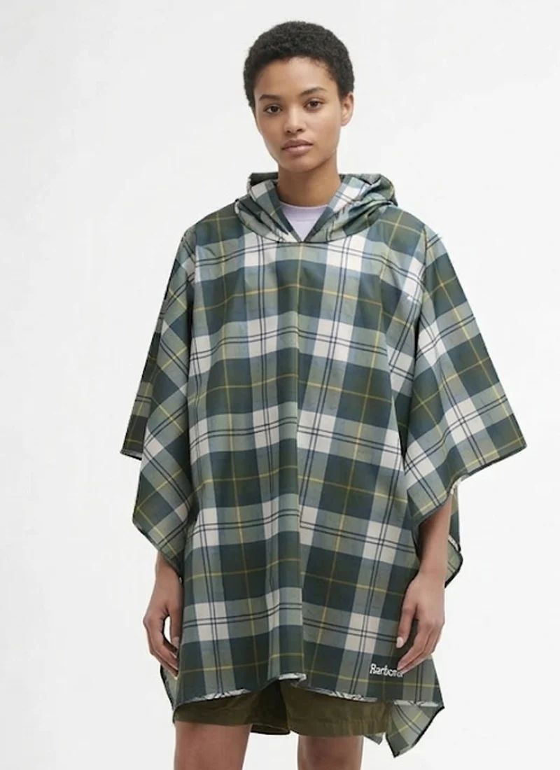 Tartan Showerproof Poncho