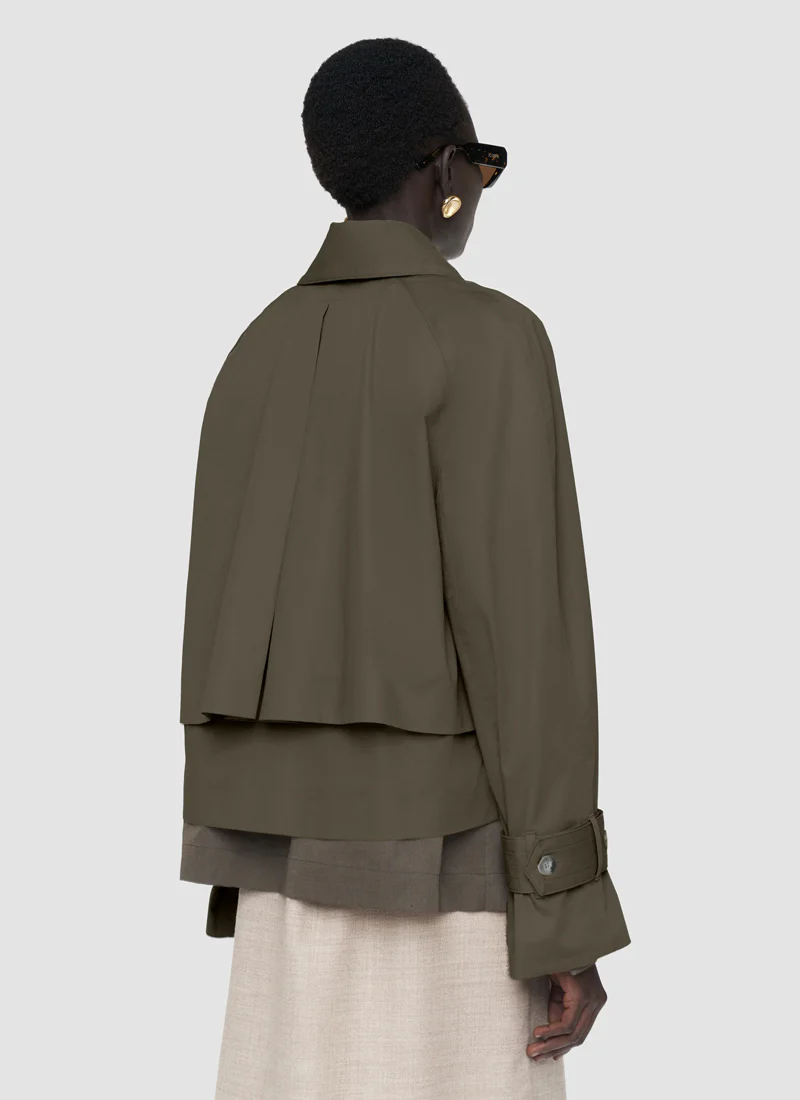 Zago Cotton Trench Coat - Image 2