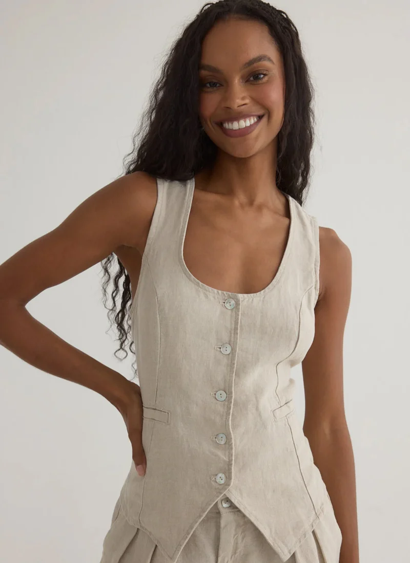 Scoop Neck Vest
