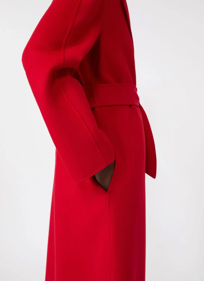 Civada Doppio Wool Wrap Coat - Image 3