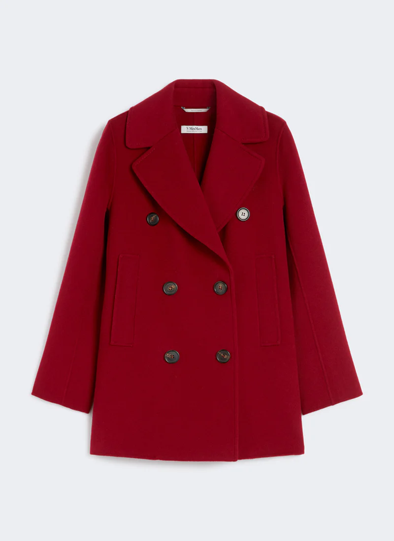 Caban Pea Wool Coat - Image 4