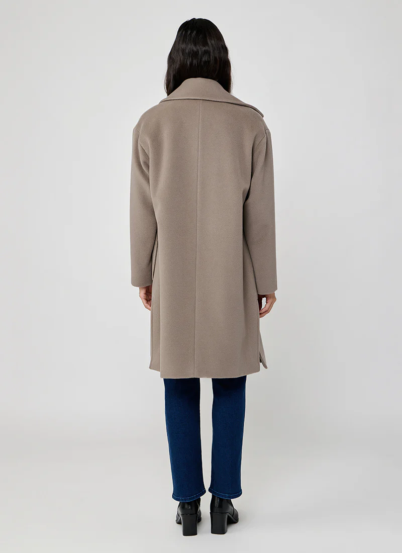 Single Breasted Patch Pocket Coat - Image 2