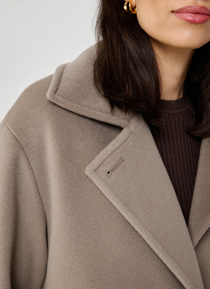 Single Breasted Patch Pocket Coat - Image 3