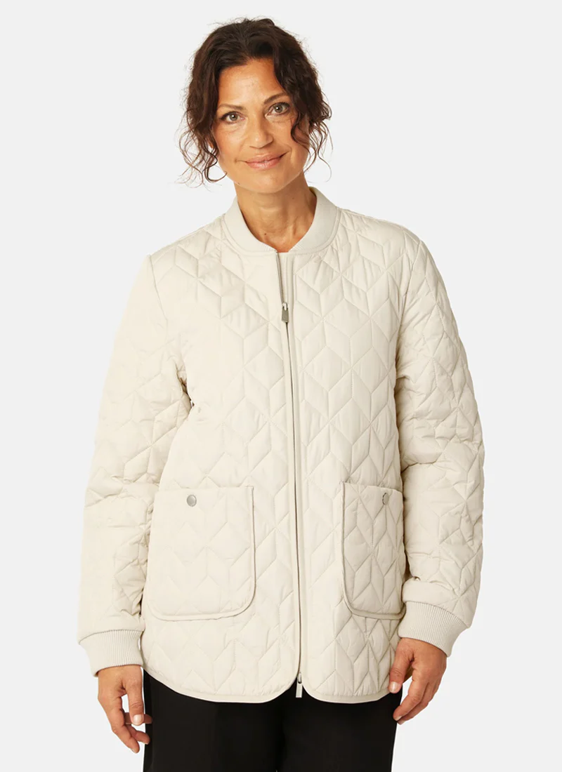 Short Diamond Quilt Jacket