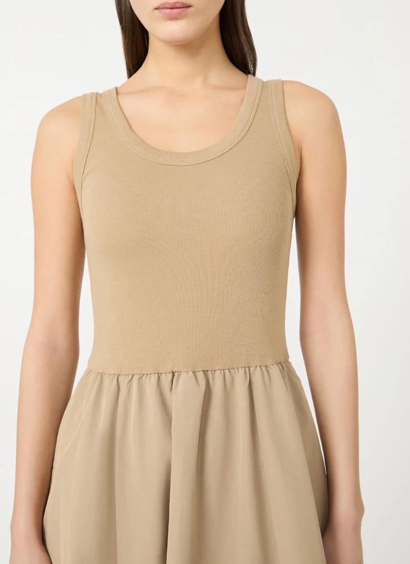 Destino Jersey Double Layer Dress - Image 4