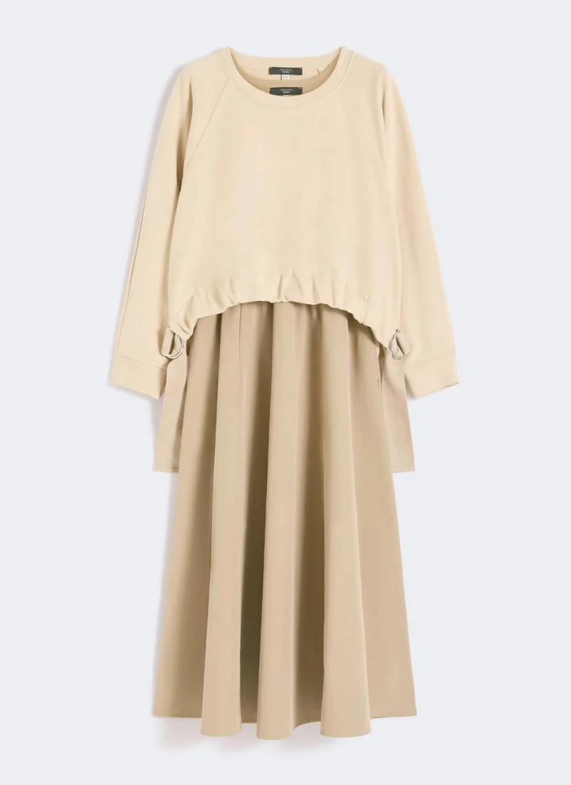 Destino Jersey Double Layer Dress - Image 5