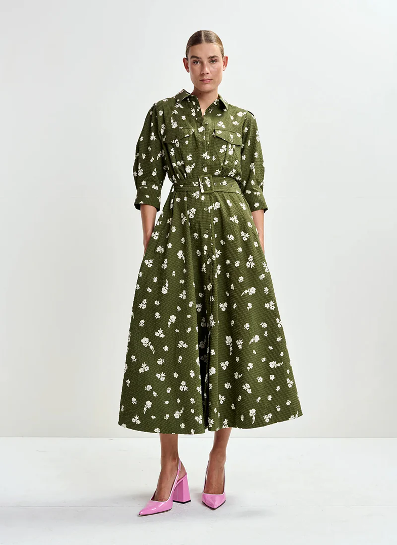 Jizo Shirt Dress