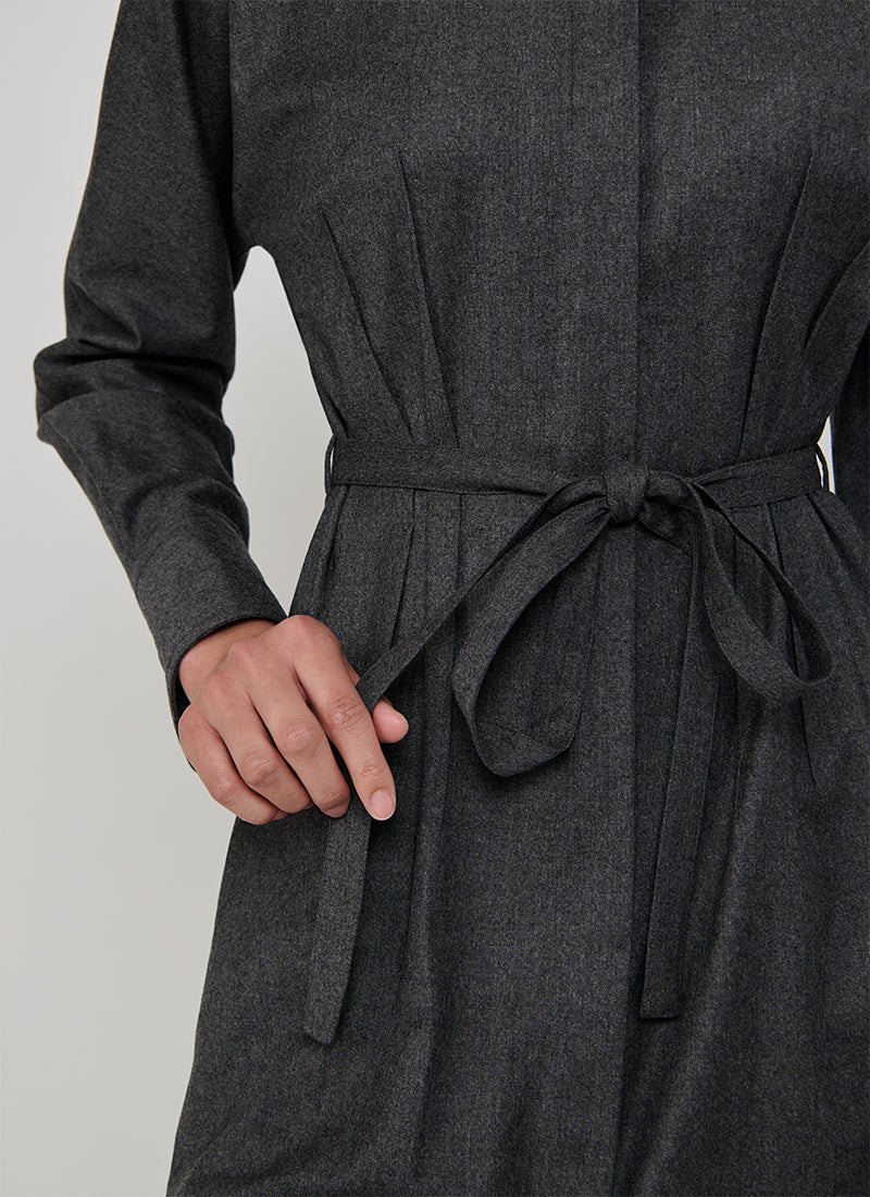Mikado Shirt Dress - Image 4