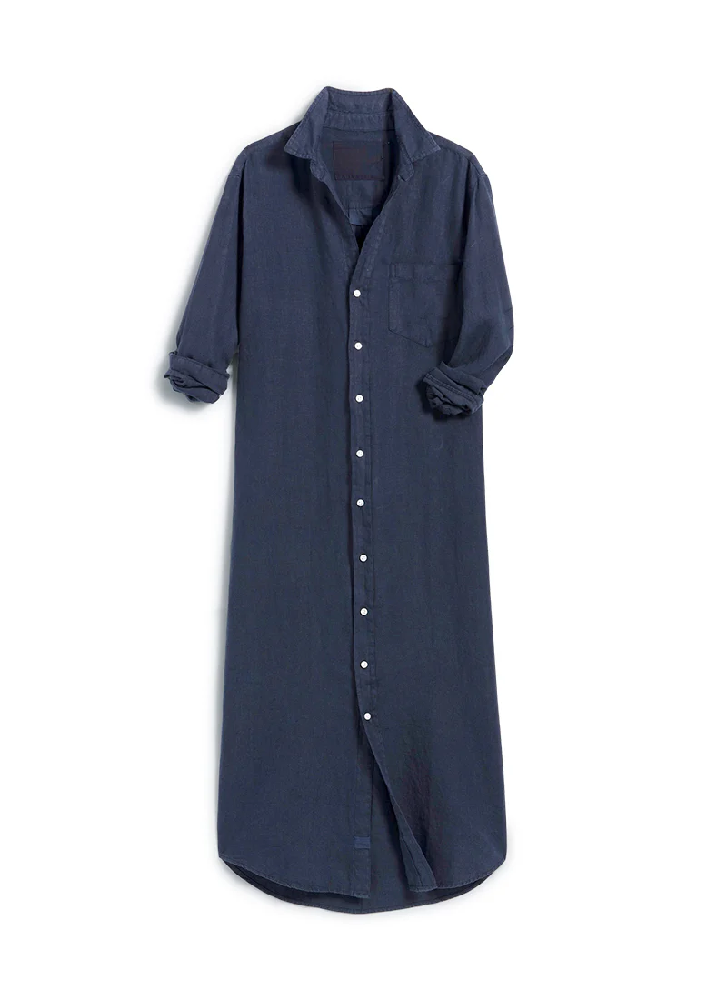 Rory Linen Maxi Shirtdress - Image 4