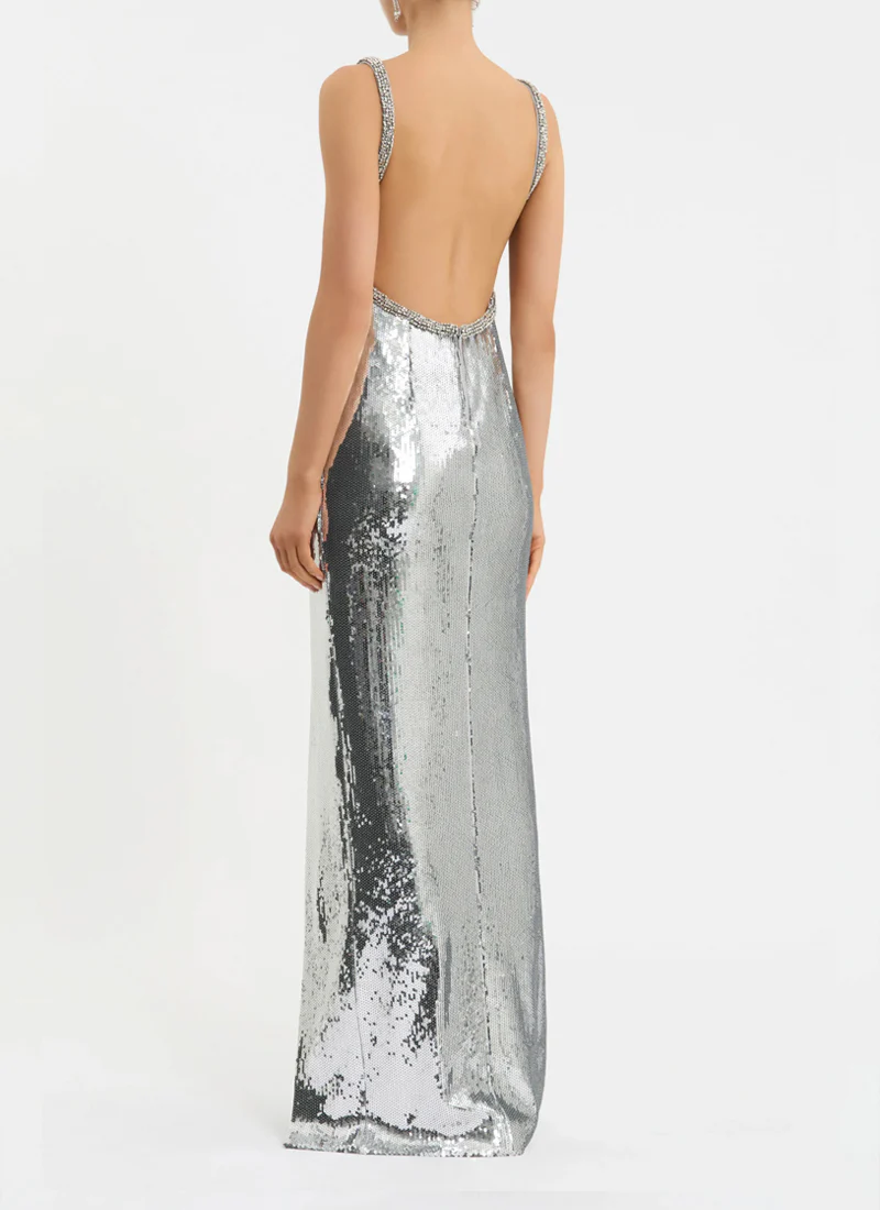 Olympia Sequin Gown - Image 2