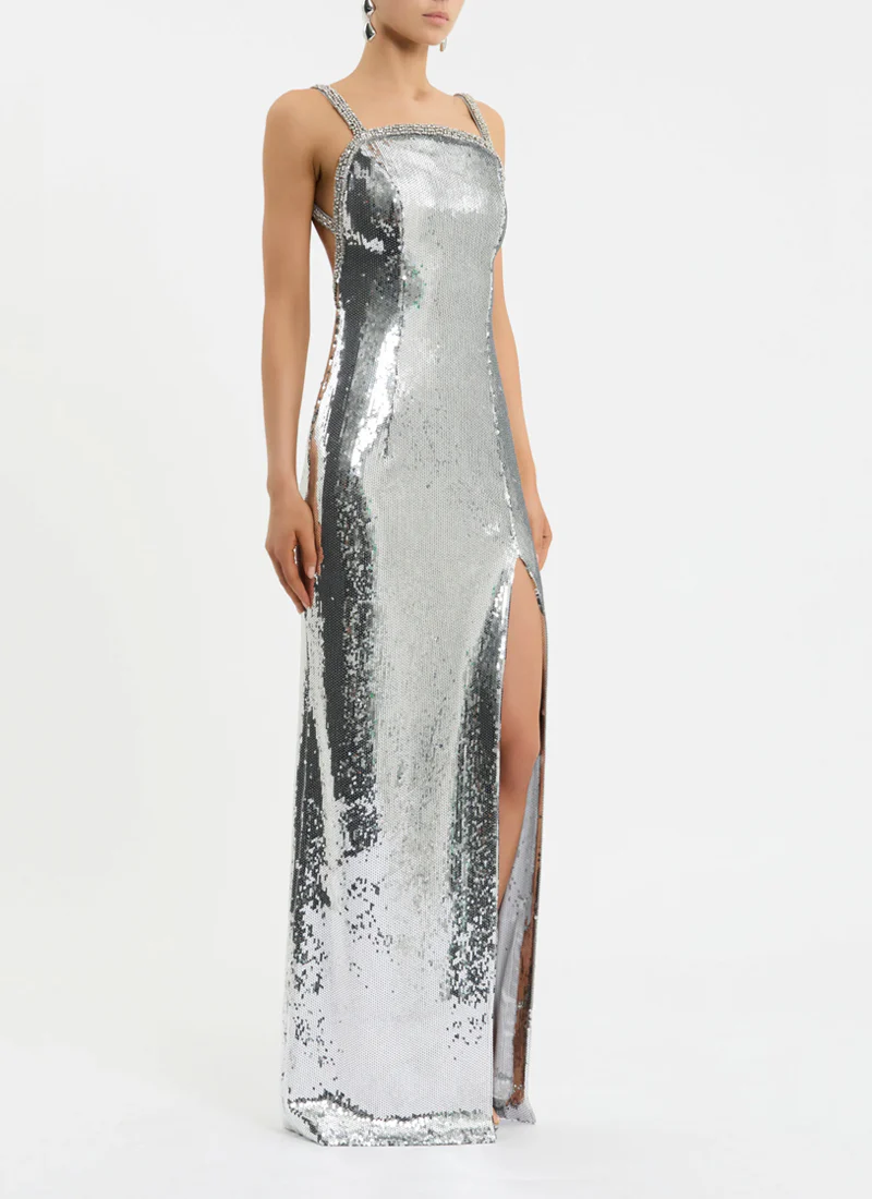 Olympia Sequin Gown - Image 3