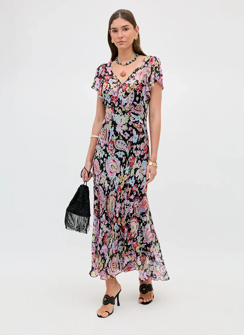 Bexley Lurex Midi Dress