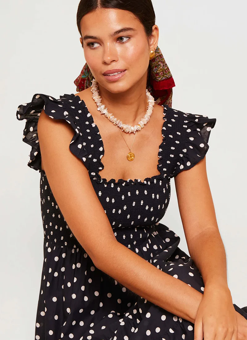Kendall Cotton Midi Dress - Image 4