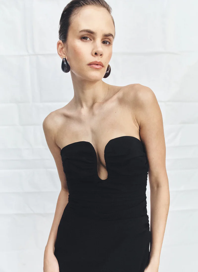 Campbell Strapless U Wire Maxi Dress - Image 2