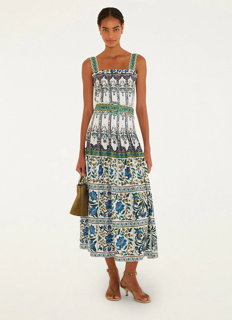 Manoela Belted Maxi Dress