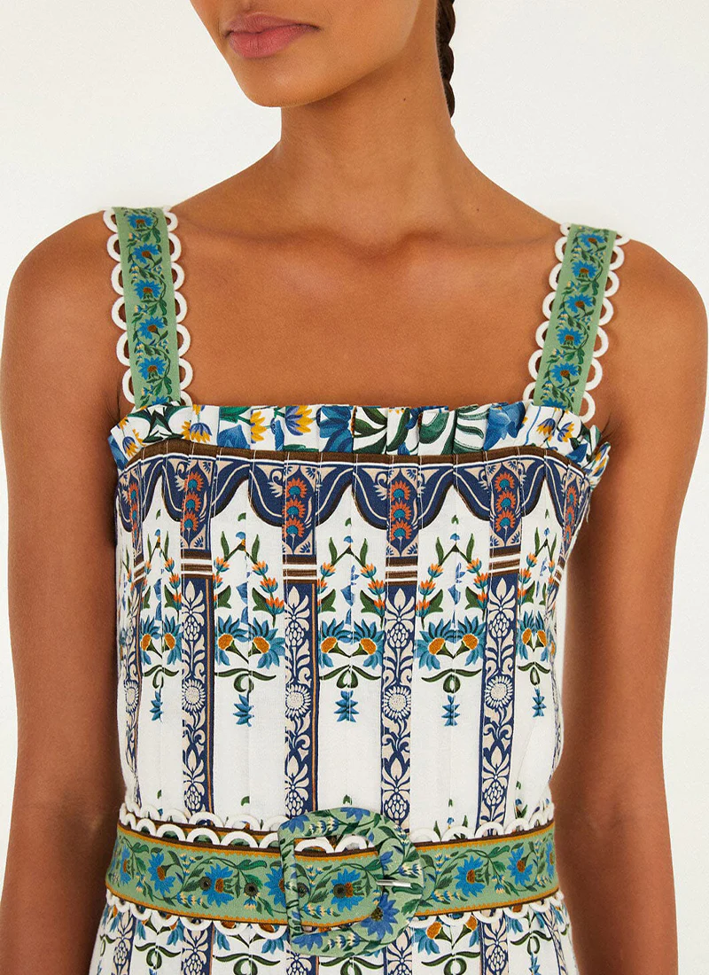 Manoela Belted Maxi Dress - Image 2