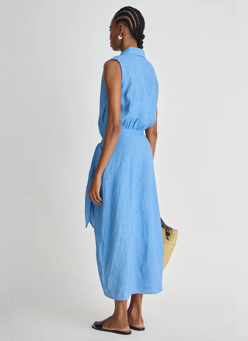 Tamar Sleeveless Wrap Maxi Dress - Image 3