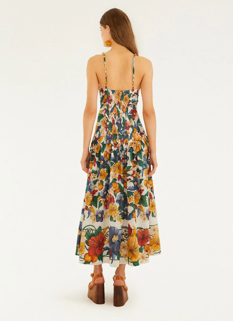 Tropi Embroidered Maxi Dress - Image 3