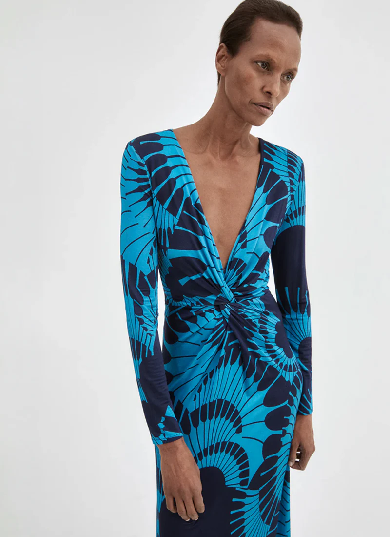 Waist Knot Dress - Image 4