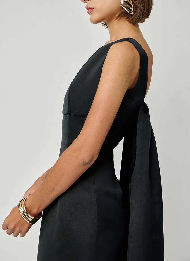 Cape Back Midi Dress - Image 3