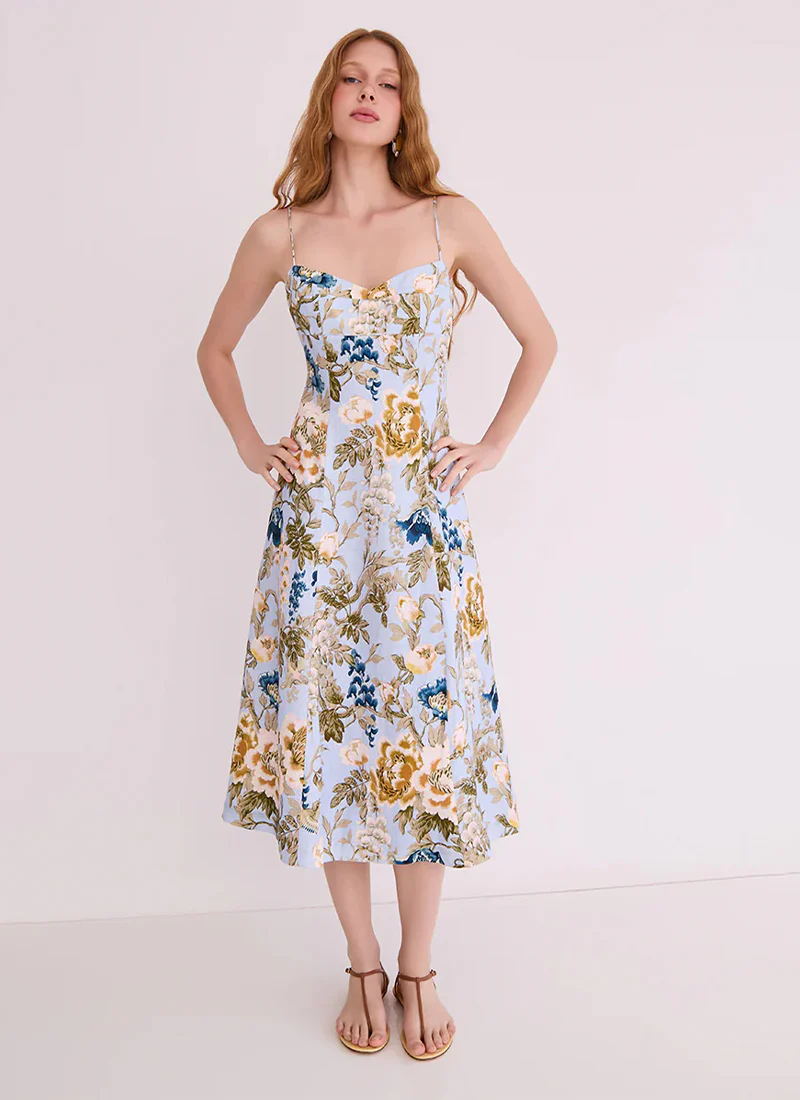 Cherry Midi Dress