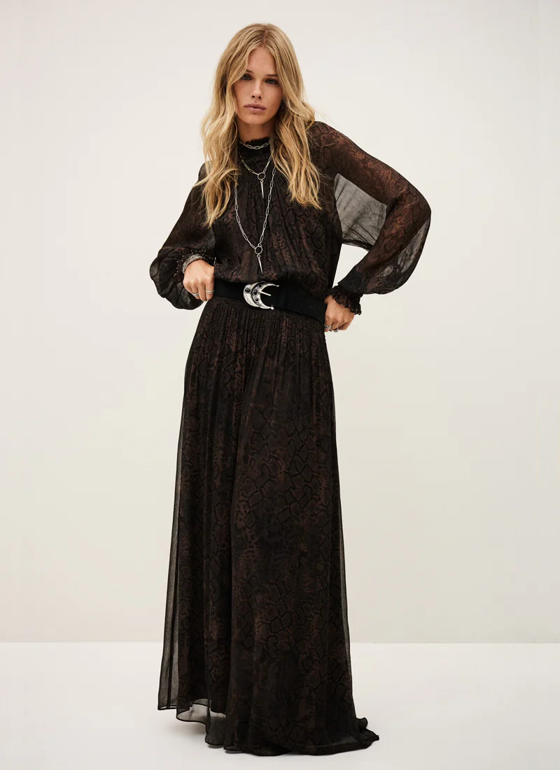 Smoky Maxi Dress