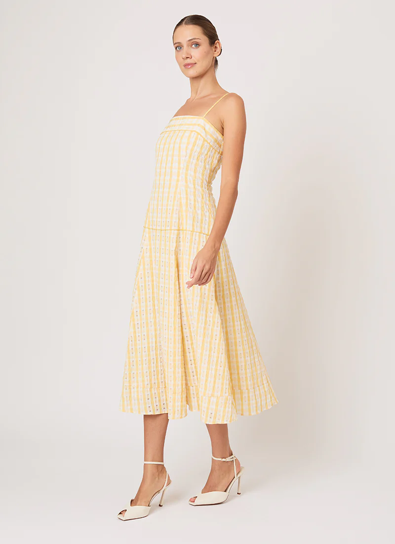 Drop Me A Note Midi Dress - Image 2