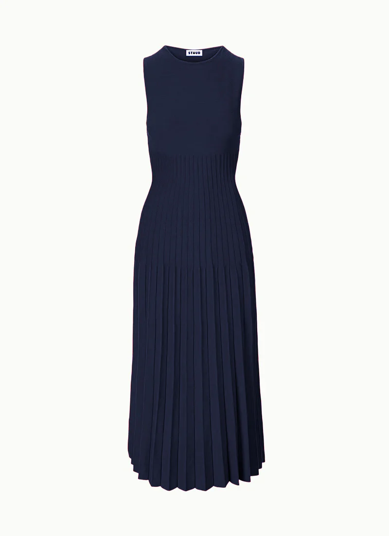 Elyse Compact Knit Sleeveless Dress - Image 5