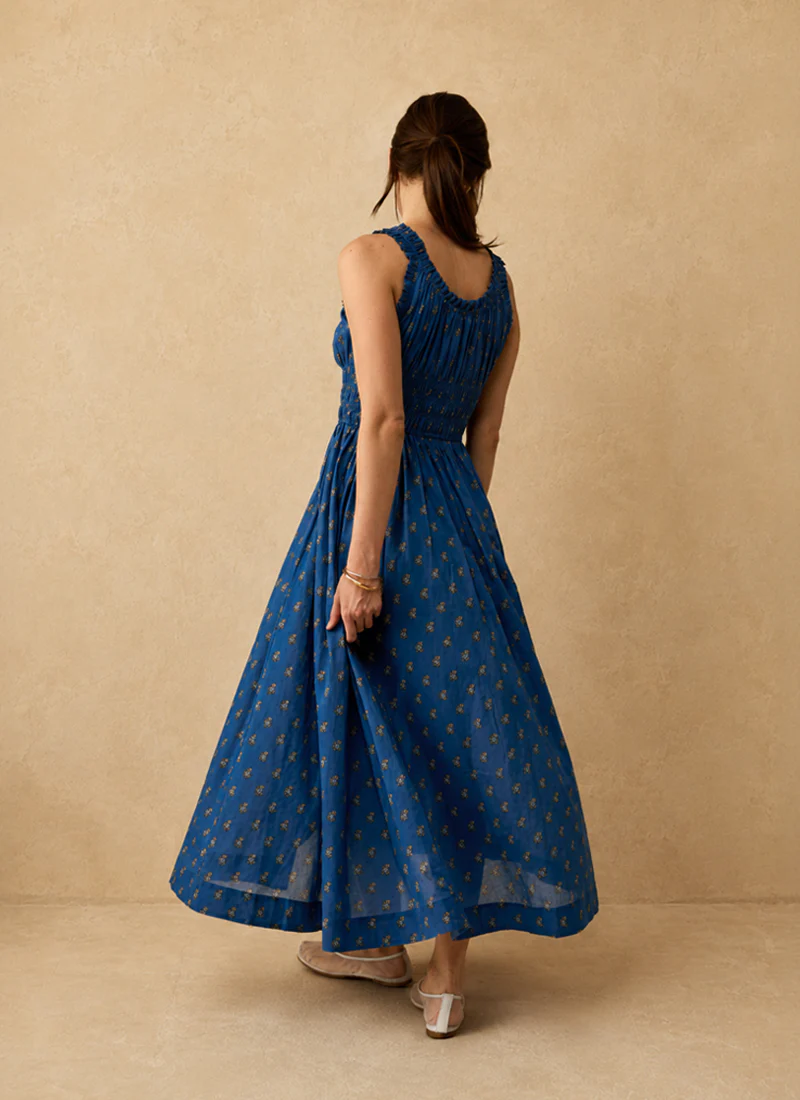 Emmaretta Cotton Midi Dress - Image 4