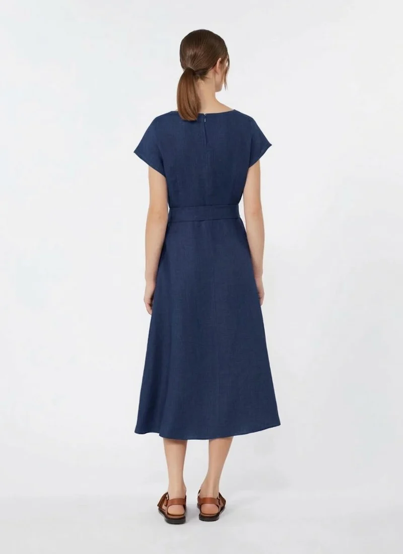 Esordio Linen Dress - Image 2