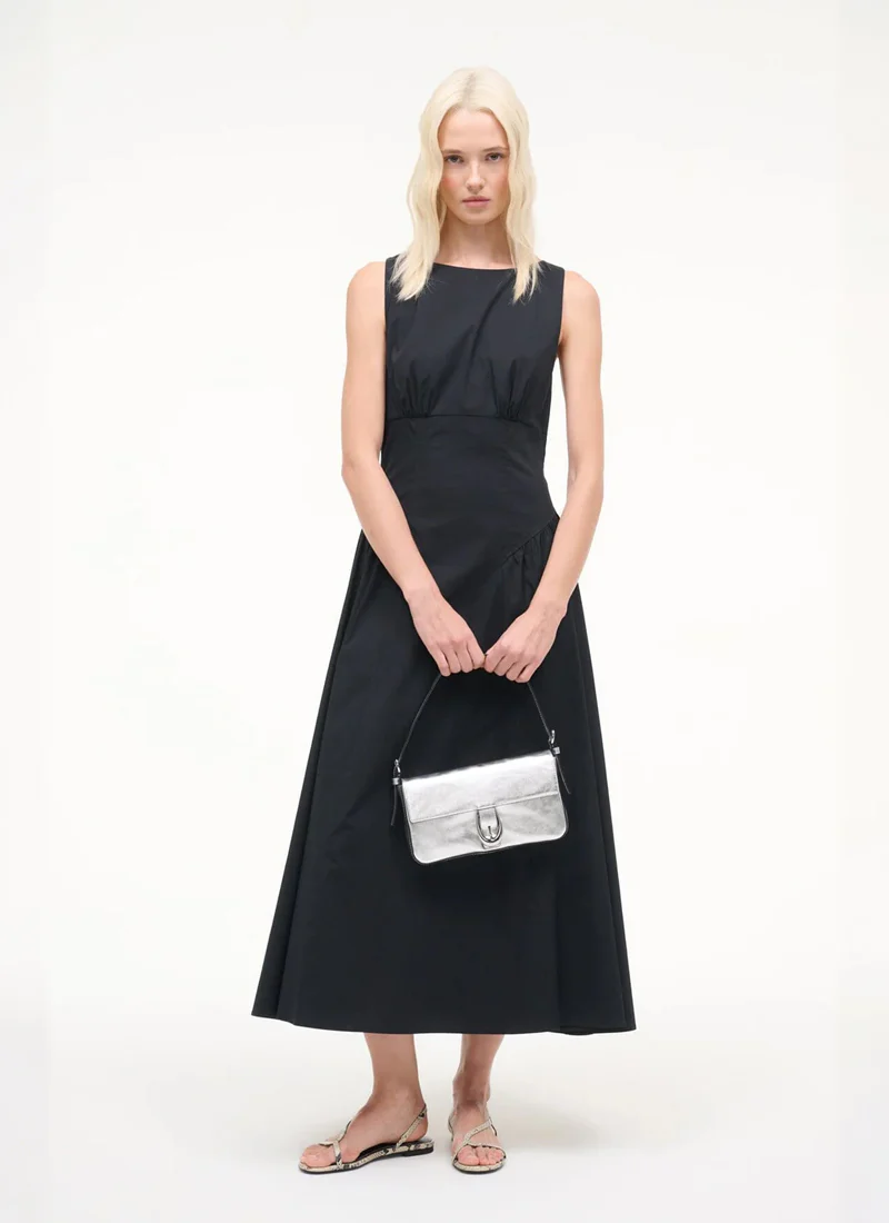 Gwen Cotton Sleeveless Midi Dress - Image 5