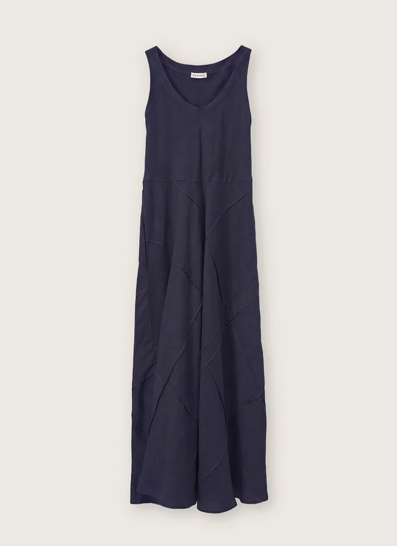Linen Midi Tank Dress - Image 4