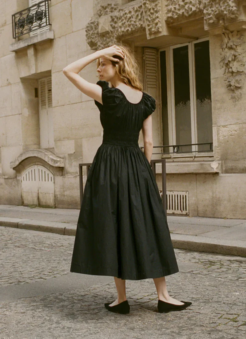 Quinn Cotton Midi Dress - Image 2