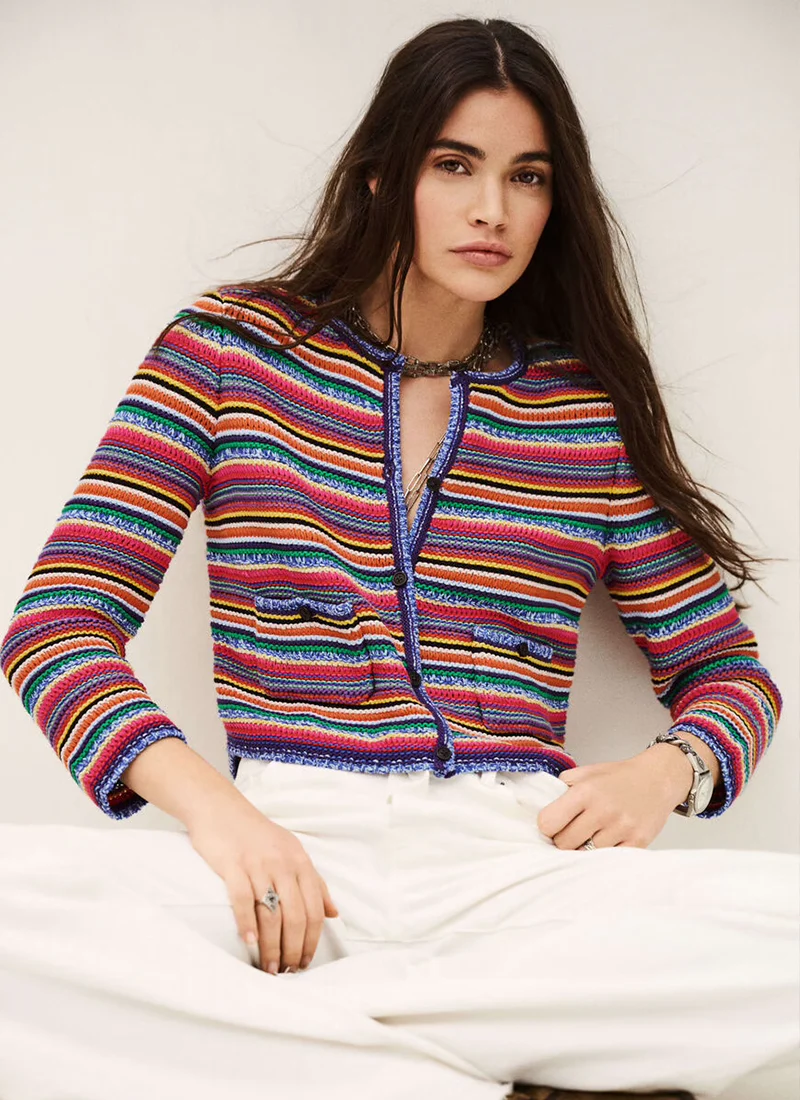 Fanny Cropped Cardigan - Image 3